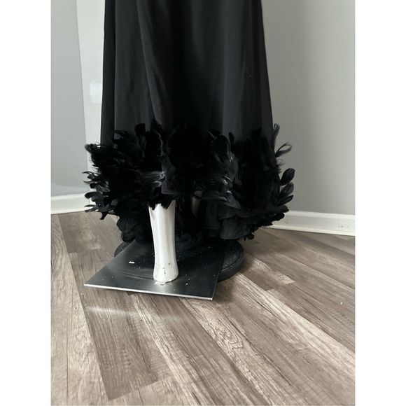 Mac Duggal Black Strapless Maxi Dress - Picture 8 of 9